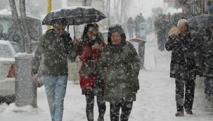 Meteoroloji'den 6 il için kar yağışı uyarısı