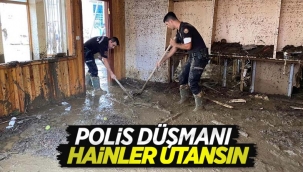 Polisler, Sinop ve Kastamonu'daki yaraları sarmak için sahaya çıktı