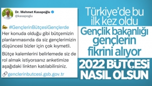 Gençlik ve Spor Bakanlığı'ndan GençlerinBütçesiGençlerde anketi