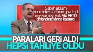 Taha Akyol ve oğlunu dolandıran sanıklara tahliye