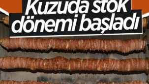 Kuzuda stok dönemi başladı