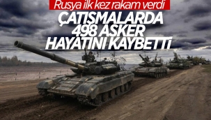 Rusya Savunma Bakanlığı: 498 Rus askeri hayatını kaybetti 