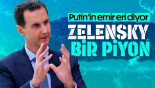 Suriye: Batı, Zelensky'i piyon olarak kullanıyor 