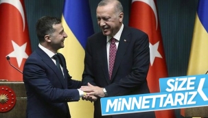 Vladimir Zelensky: İstikrarlı desteği için Türkiye'ye minnettarız 