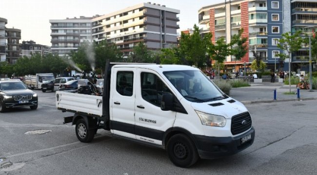 Çiğli'de ilaçlama iki katına çıkartıldı