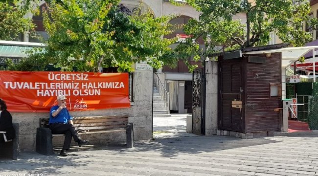 Osmangazi'de ücretsiz tuvaletler yeniden yargıya takıldı