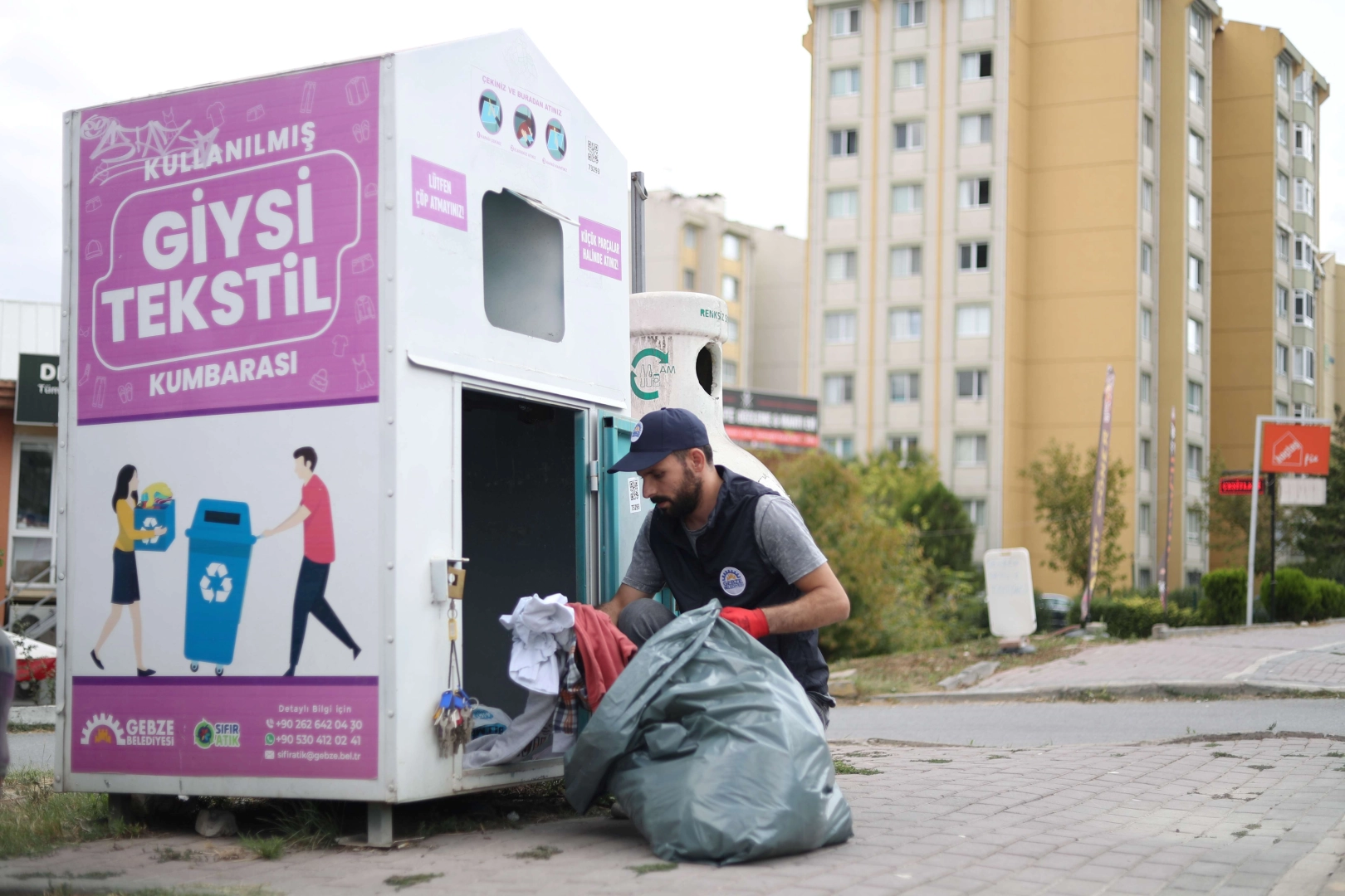 Gebze'de atıklar çöpe değil ekonomiye!