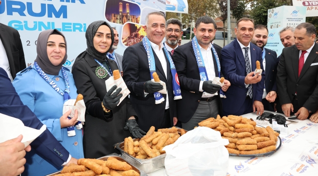 Erzurum Kültürü Sultangazi'de Sergilendi 