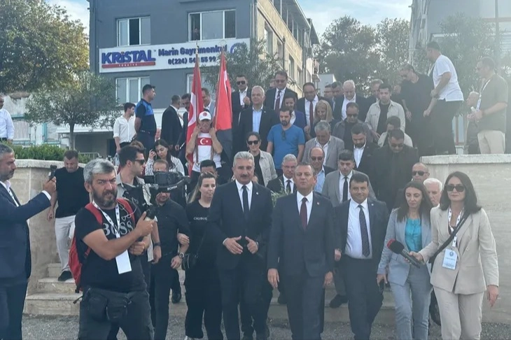 Mudanya'da Özgür Özel yoğunluğu