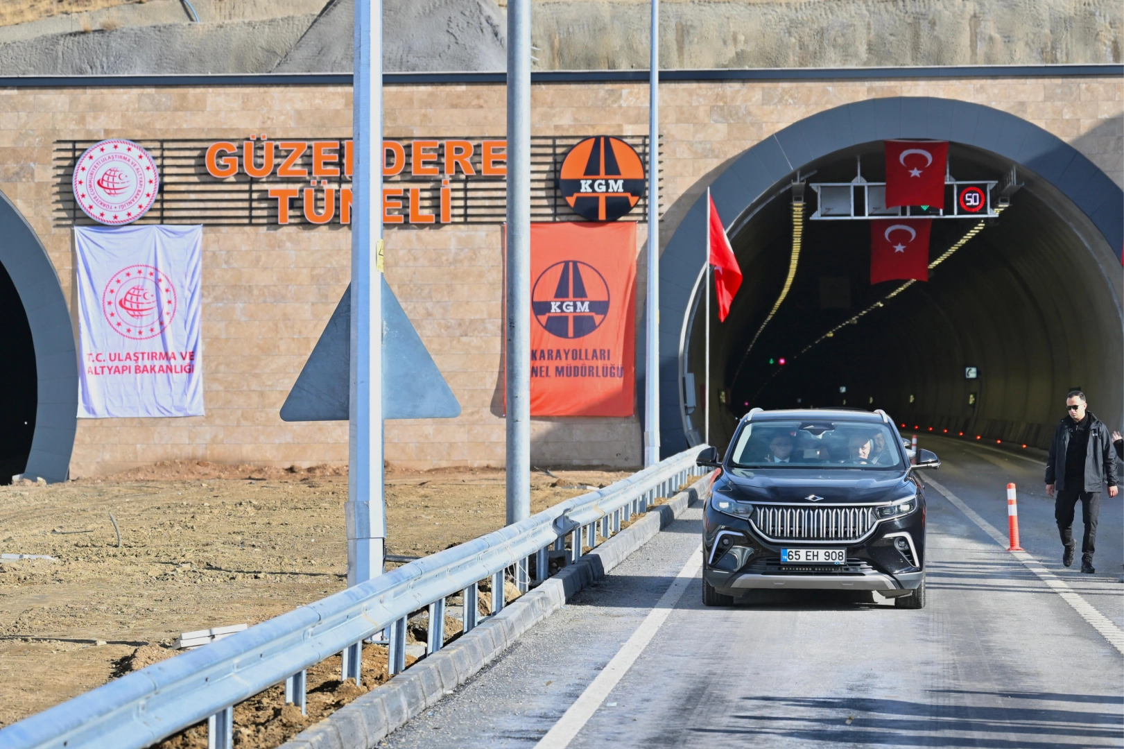 Güzeldere Tüneli ile o virajlar tarih oldu!