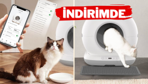 Çok satanlarda bir numara! Haustier CB001 Akıllı Otomatik Kedi Tuvaleti'nin fiyatı düştü