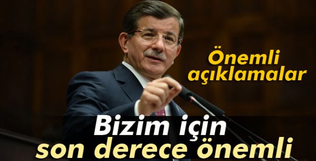 Başbakan Davutoğlu'ndan önemli açıklamalar