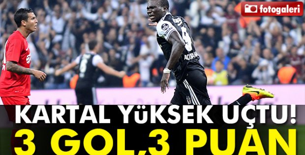 Kartal 3 puanı Tırnaklarıyla kaptı