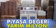 130 bin paket kaçak sigara ele geçirildi