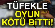 14 yaşındaki çocuk tüfekle oynarken