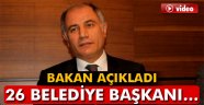 26 belediye başkanı görevden uzaklaştırılmıştır