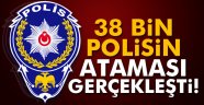 38 bin polisin ataması yapıldı