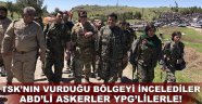 ABD'li askerler YPG'lilerle!