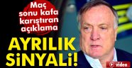 Advocaat'tan ayrılık sinyali