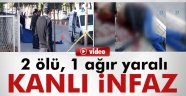 Afyonkarahisar'da kanlı infaz: 2 ölü, 1 ağır yaralı