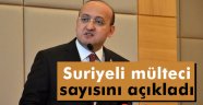 Akdoğan Suriyeli mülteci sayısını açıkladı