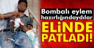 ALLAH MÜSADE ETMEDİ ELİNDE PATLADI