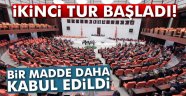 Anayasa değişikliği teklifinin ilk 5 maddesi kabul edildi