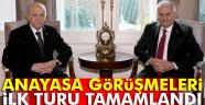 Anayasa görüşmelerinin ilk turu tamamlandı