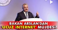 Arslan'dan 1,8 milyon haneye 'ucuz internet' müjdesi