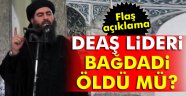 Bağdadi öldü mü? 64 DEAŞ'lı terörist öldürüldü