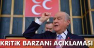 Bahçeli'den Barzani açıklaması