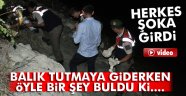 Baraj kenarında insan kemikleri Buldu