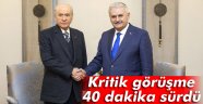 Başbakan Binali Yıldırım-MHP Genel Başkanı Devlet Bahçeli ile Görüştü