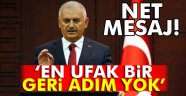 Başbakan Yıldırım terörle mücadelede..