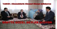 Başkan TAŞKIN;Kimsesizlerin Kimsesi Olmak İçin Çalışıyoruz