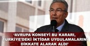 Baykal AKPM'nin Türkiye kararını değerlendirdi