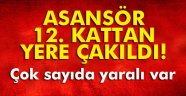 bir asansör faciası da kayseriden 7 yaralı