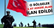 Bölgeler 'geçici askeri bölge' ilan edildi