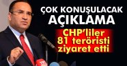 Bozdağ'dan CHP'lilerin terörist ziyaretine ilişkin flaş sözler!