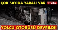 Buzlu yolda trafik kazası: 33 yaralı