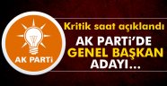 Canikli, AK Parti'de kritik saati açıkladı