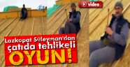 ÇATIDA TEHLİKELİ OYUN ALLAH AKIL VERSİN