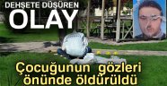 Çocuğuyla gittiği parkta bıçaklanarak öldürüldü