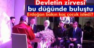 Cumhurbaşkanı ve Başbakan, Ekonomi Bakanı Elitaş'ın oğlunun düğününe katıldı