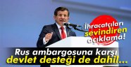 Davutoğlu: 'Devlet desteği de dahil...'