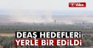 DEAŞ hedefleri yerle bir edildi