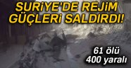 Doğu Guta'da hava saldırısı: 61 ölü, 400 yaralı