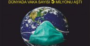 Dünyada vaka sayısı 5 milyonu aştı