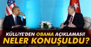 Erdoğan ile Obama telefonda görüştü