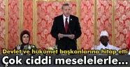 Erdoğan: 'Zor ve sancılı bir dönem